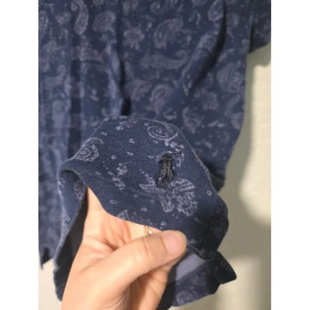 Polo Ralph Lauren Blue Paisley Polo